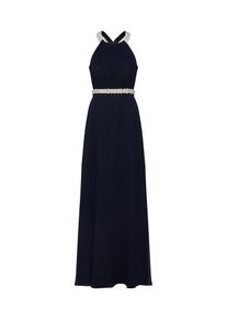 VM Vera Mont, Dames Avondjurk, cr&egrave;me / donkerblauw