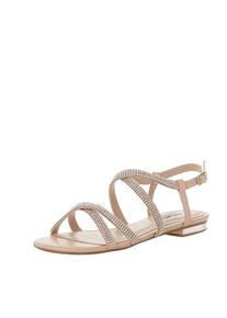 Dune LONDON, Dames Sandalen met riem 'NEEVIE', nude / rosa
