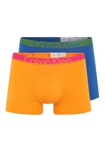 Calvin Klein Underwear, Heren Boxershorts, blauw / oranjerood