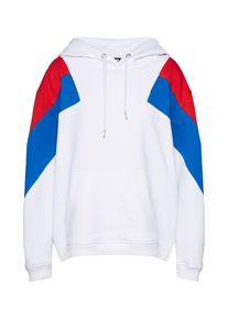 Urban Classics, Dames Sweatshirt, blauw / rood / wit