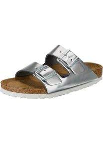 Birkenstock, Dames Muiltjes 'Arizona BS', zilver