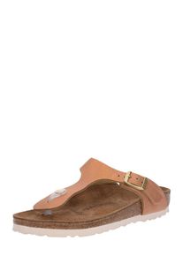 Birkenstock, Dames Teenslipper 'Gizeh', roestbruin