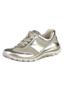 Gabor, Dames Sneakers laag, zilver