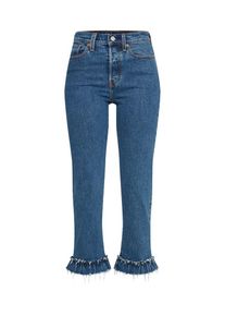 Levi's LEVI'S, Dames Jeans 'Wedgie Straight', blauw denim