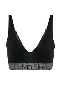 Calvin Klein Underwear, Dames BH 'PLUNGE', grijs / zwart