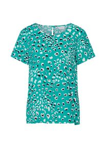 Vila, Dames Blouse 'ATTA', groen / zwart / wit