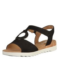 Gabor, Dames Sandalen met riem, zwart