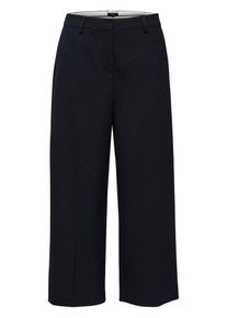 Selected Femme, Dames Pantalon, nachtblauw / wit