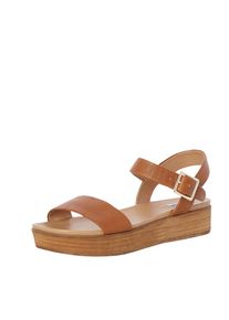 Dune LONDON, Dames Sandalen met riem 'LILYBETH', cognac