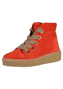 Gabor, Dames Sneakers hoog, oranjerood
