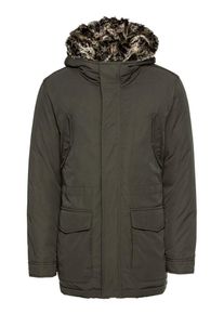 Urban Classics, Heren Winterparka, olijfgroen