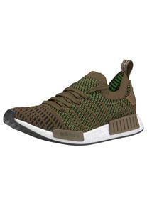 adidas originals, Heren Sneakers laag 'NMD_R1 STLT Primeknit', olijfgroen