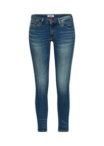 Tommy Jeans, Dames Jeans 'LOW RISE SKINNY SOPHIE 7/8', blauw denim