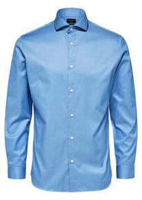 Selected Homme, Heren Overhemd, smoky blue