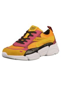 Bugatti, Dames Sneakers laag, geel / sinaasappel / pink