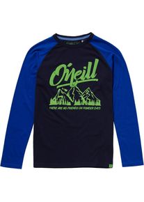 O`Neill O'NEILL, Jongens Shirt 'LB OCEANSIDE L/SLV T-SHIRT', blauw / zwart