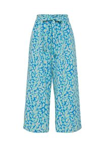 Rich & Royal Rich & Royal, Dames Broek 'Leo Print', turquoise