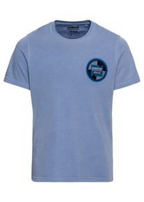 Barbour International, Heren Shirt 'LETS GO TEE', lichtblauw