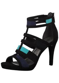 Tamaris, Dames Sandalen met riem 'Strappy Heel Coloured', nachtblauw