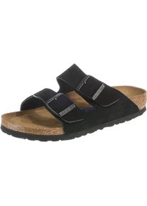 Birkenstock, Dames Sandalen met riem 'Arizona SFB', zwart