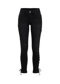 Urban Classics, Dames Jeans, zwart