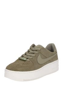 Nike Sportswear, Dames Sneakers laag 'Air Force 1 Sage', olijfgroen