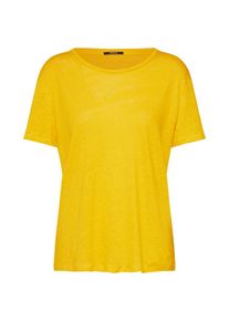 Denham, Dames Shirt 'NAVAL TEE LJ', geel