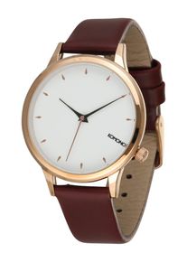 Komono, Dames Analoog horloge 'Lexi', roestbruin / goud