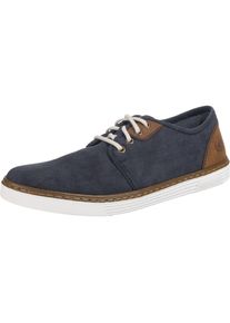 Rieker, Dames Veterschoen, blauw / bruin