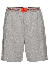 Calvin Klein Underwear, Heren Boxershorts, grijs / oranjerood