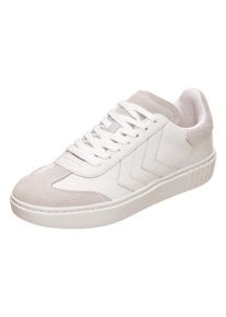 Hummel, Dames Sportschoen 'Aarhus Classic', camel / wit