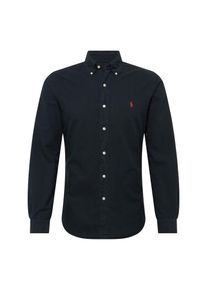 Polo Ralph Lauren, Heren Overhemd 'SL BD PPC SP-LONG SLEEVE-SPORT SHIRT', zwart