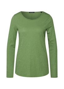 Marc O'Polo Marc O'Polo, Dames Shirt 'T-SHIRTS LONG SLEEVE', donkergroen