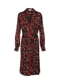 Love & Divine Love & Divine, Dames Jurk 'love284', bruin / rood / wit