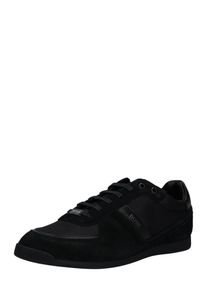 BOSS, Heren Sneakers laag 'Glaze', zwart