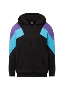 Urban Classics, Heren Sweatshirt, aqua / lila / zwart