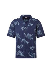Urban Classics, Heren Overhemd 'Pattern Resort Shirt', smoky blue