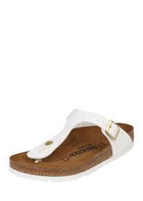 Birkenstock, Dames Teenslipper 'Gizeh', wit
