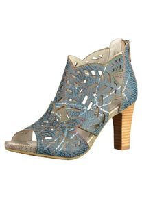 Laura Vita, Dames Sandalen met riem, blauw