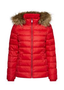 Tommy Jeans, Dames Winterjas, rood