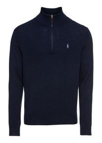Polo Ralph Lauren, Heren Trui 'LS HZ PP-LONG SLEEVE-SWEATER', donkerblauw