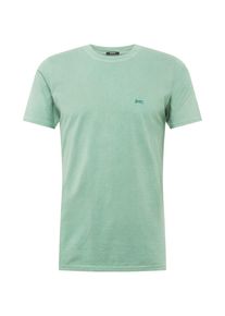 Denham, Heren Shirt 'CREW TEE MOJD', groen