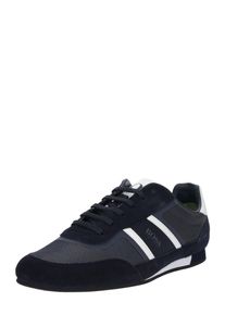 BOSS, Heren Sneakers laag 'Lighter_Lowp_flash2', nachtblauw / wit