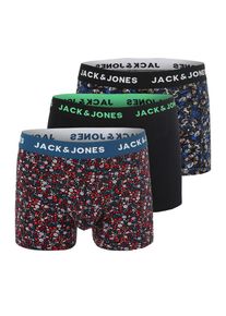Jack & Jones JACK & JONES, Heren Boxershorts 'JACBUTTERFLY TRUNKS 3 PACK', navy