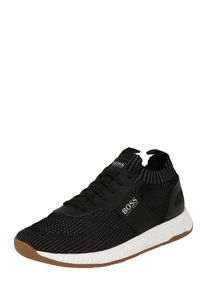 BOSS, Heren Sneakers laag 'Titanium', zwart
