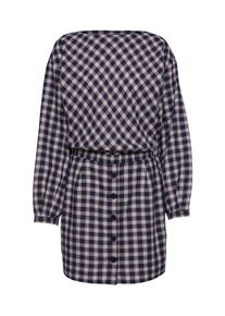 EDITED, Dames Jurk 'Helene', blauw / rood / wit