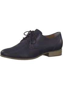 Tamaris, Dames Veterschoen, navy