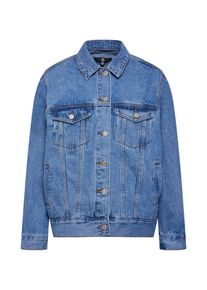 Missguided, Dames Tussenjas 'OVERSIZED DENIM JACKET', blauw denim