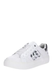 Dockers by Gerli, Dames Sneakers laag, zilver / wit