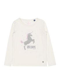 Tom Tailor, Meisjes Sweatshirt 'T-shirt placed print', offwhite